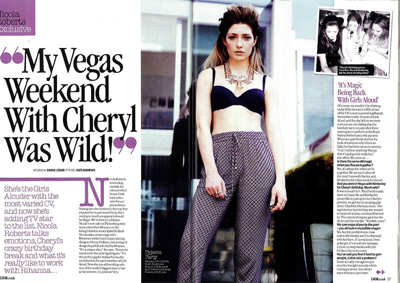 Nicola Roberts for Look Magazine