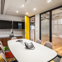 Inside meeting room